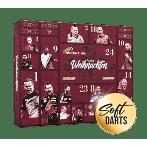 McDart Premium Adventskalender 2026 (Softdart)