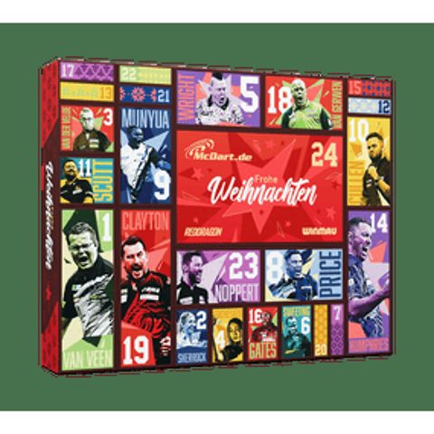 McDart Steel-Darts Adventskalender 2026